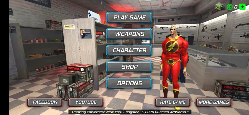 Amazing Superhero New York Gangster android App screenshot 4